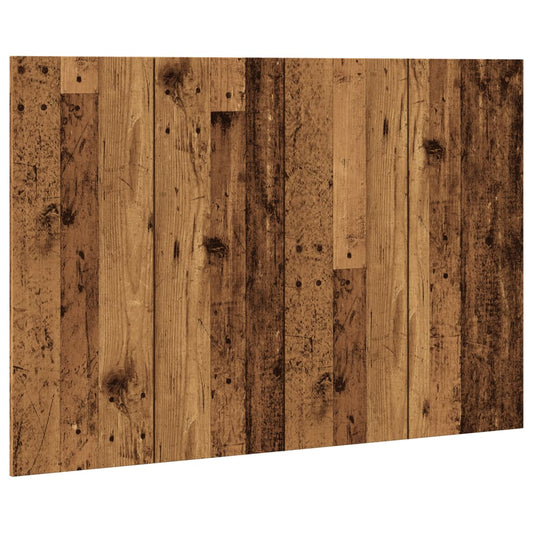 Bed Headboard Old Wood 120x1,5x80 cm Engineered Wood