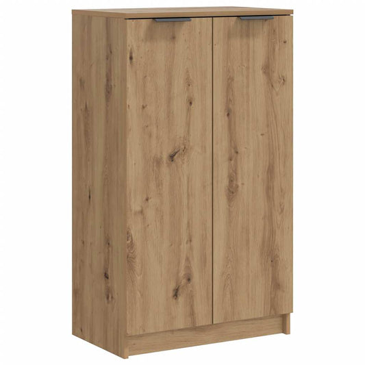 Shoe Cabinet Artisian Oak 59x35x100.5 cm Engineered Wood