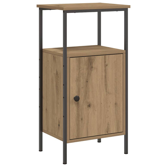 Bedside Cabinet Artisan Oak 41x31x80 cm Engineered Wood