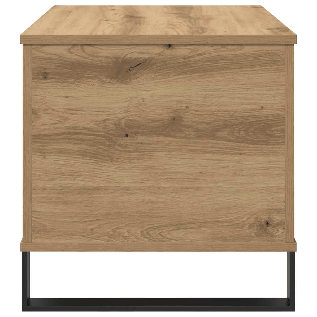 Coffee Table Artisan Oak 60x44.5x45 cm Engineered Wood
