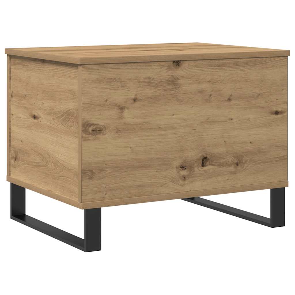 Coffee Table Artisan Oak 60x44.5x45 cm Engineered Wood