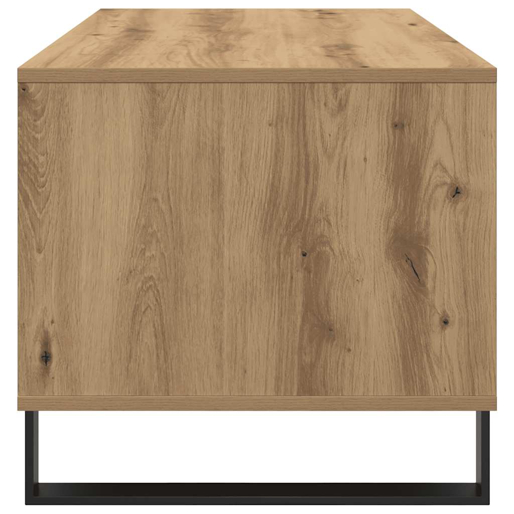 Coffee Table Artisan Oak 90x49x45 cm Engineered Wood