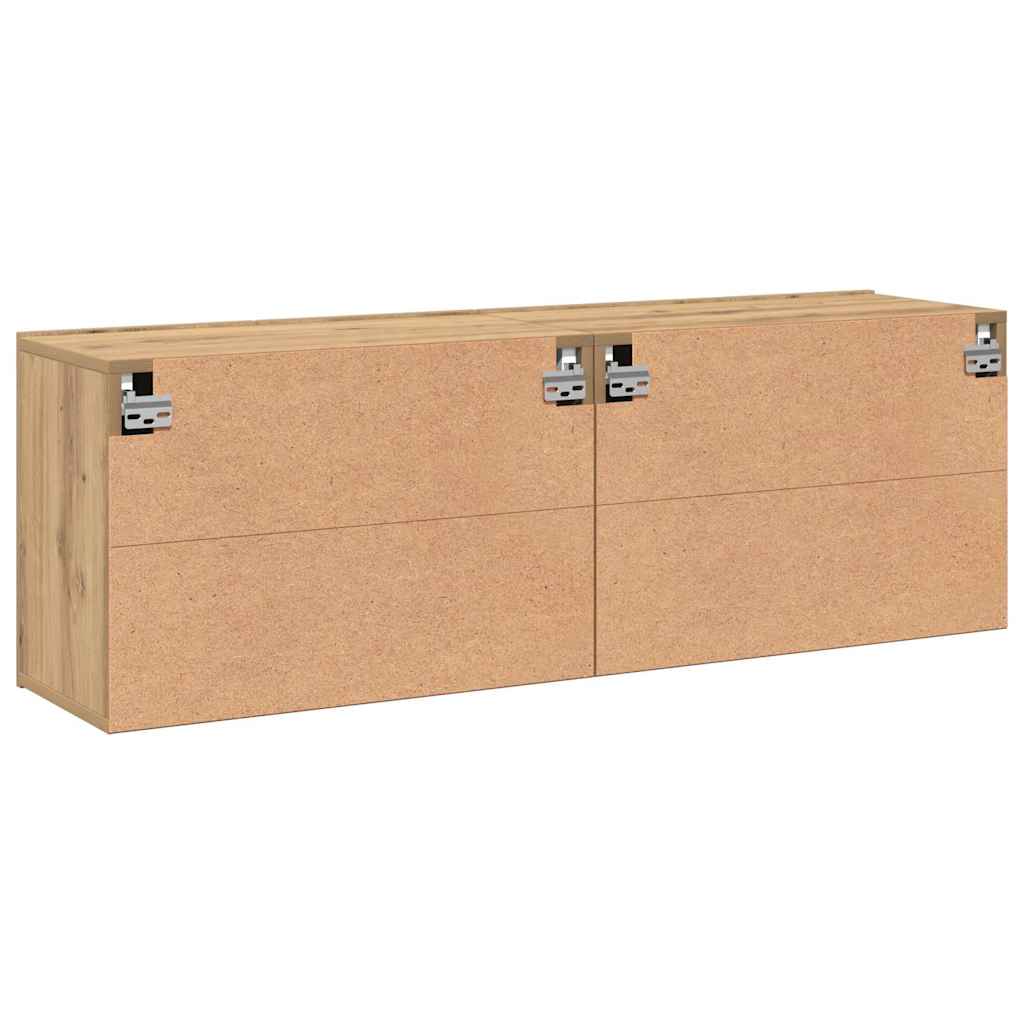 TV Cabinets Wall-mounted 2 pcs Artisian Oak 60x30x41 cm