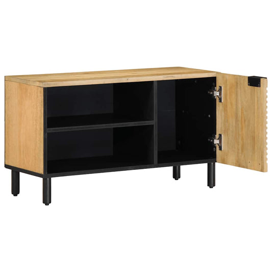 TV Cabinet Brown 80x31.5x46 cm Solid Wood Mango