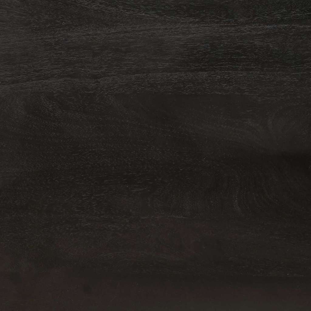Bedside Cabinet Black and Gold 40 x 33 x 46 cm Engineered Wood