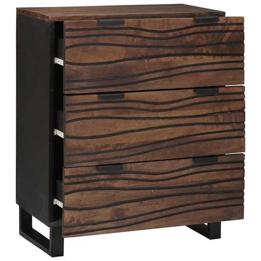 Sideboard Brown 60 x 33.5 x 75 cm Solid Mango wood