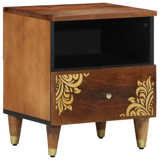 Bedside Cabinet 2 pcs Honey Brown 40 x 33 x 46 cm