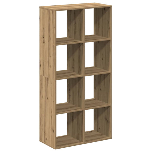 Room Divider Bookcase Artisan Oak 69,5x29x137,5 cm Engineered Wood