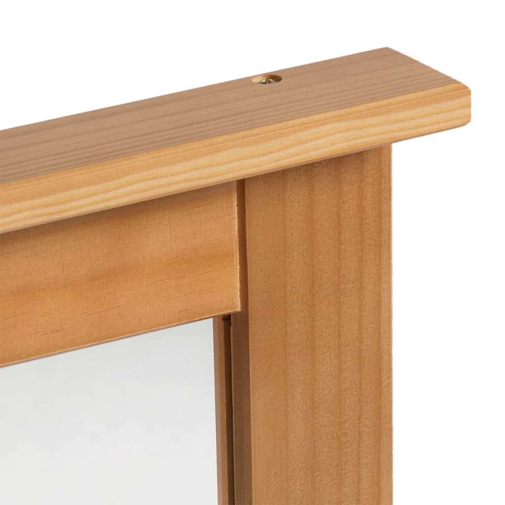 Mirror VIGO Honey brown 55.5 x 5 x 70 cm Solid pine wood
