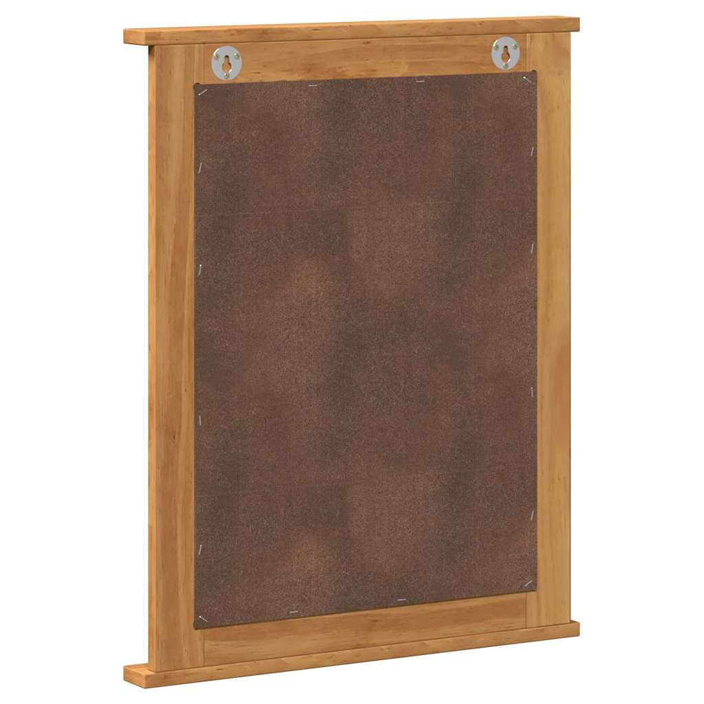 Mirror VIGO Honey brown 55.5 x 5 x 70 cm Solid pine wood