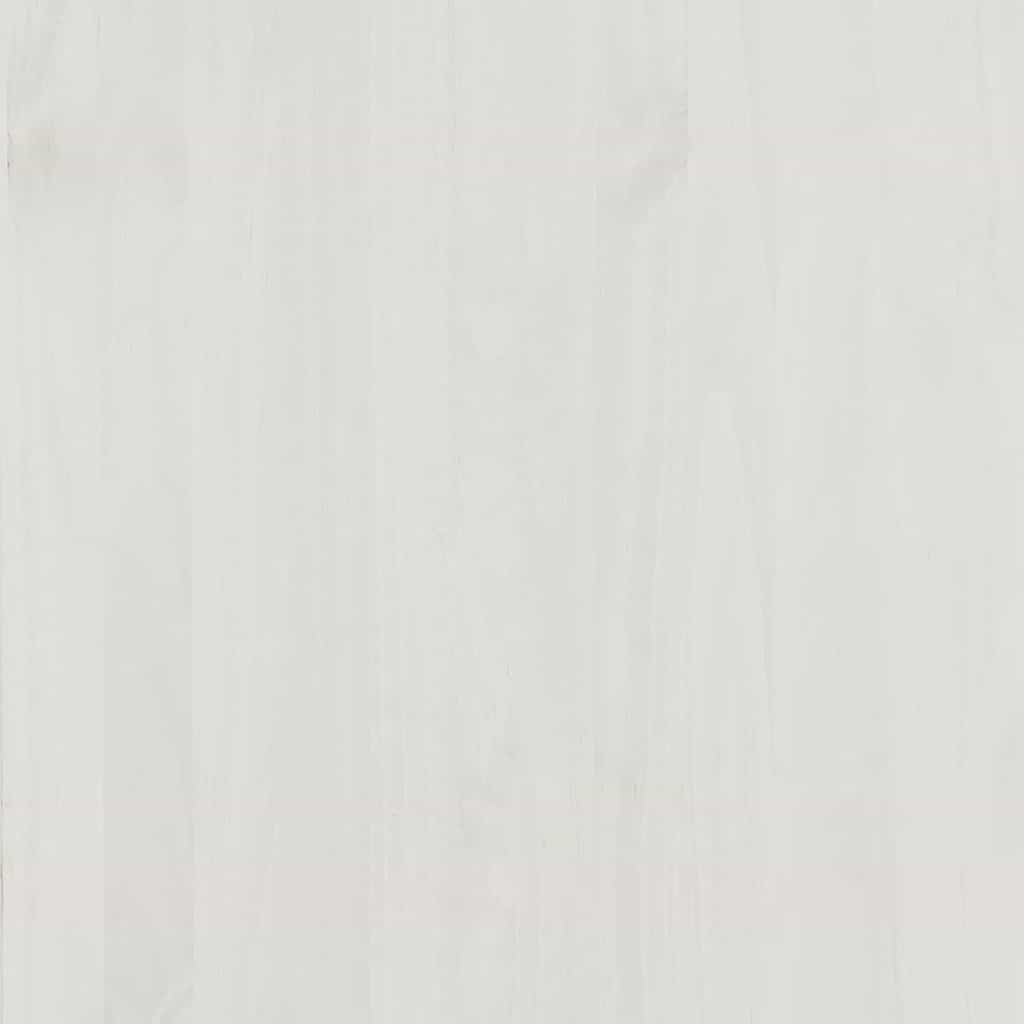 Mirror with Mirror VIGO White 55.5 x 5 x 70 cm Solid pine wood