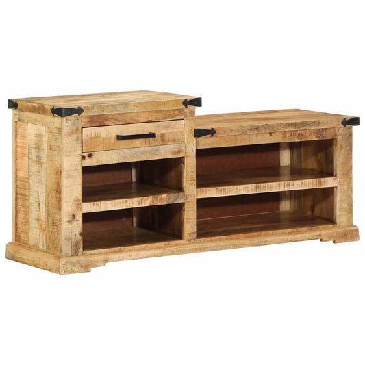 Bench Brown 110 x 35 x 50 cm Rough Mango
