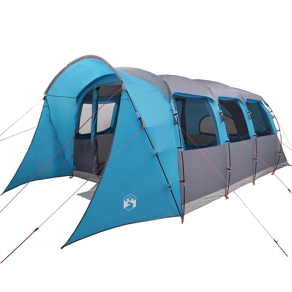 Family Tent with Roof Blue and Grey 576 x 325 x 213 cm