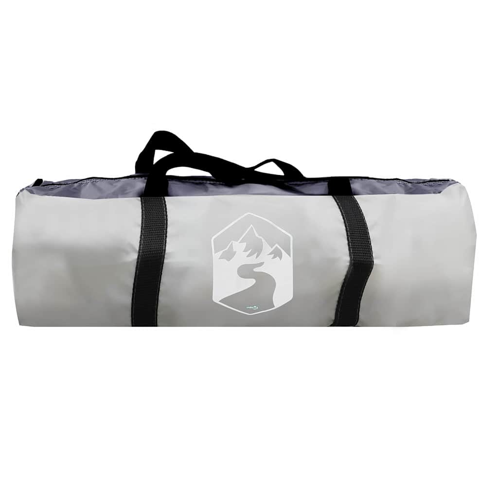 Mosquito Tent Grey 380 x 380 x 225 cm Polyester and Fiberglass