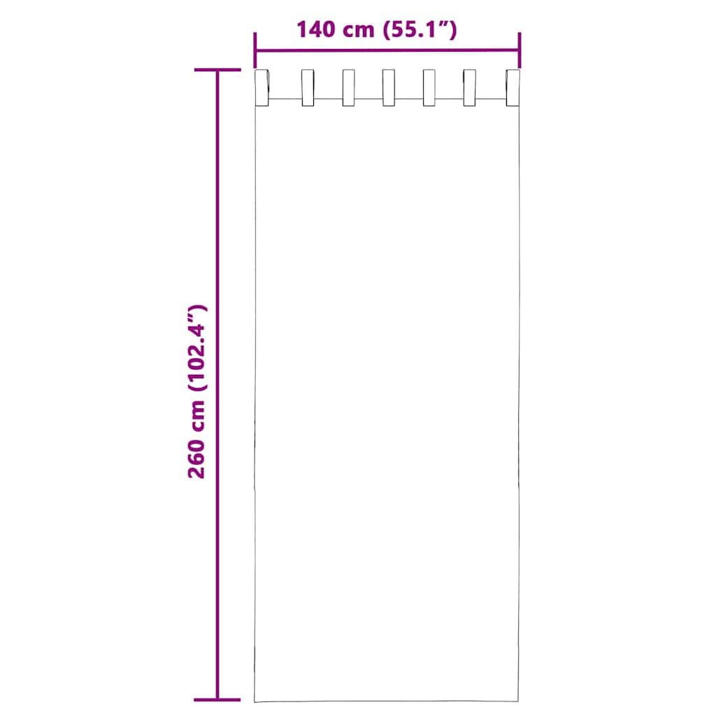 Voile Curtains with Rod Pockets 2 pcs Light Pink