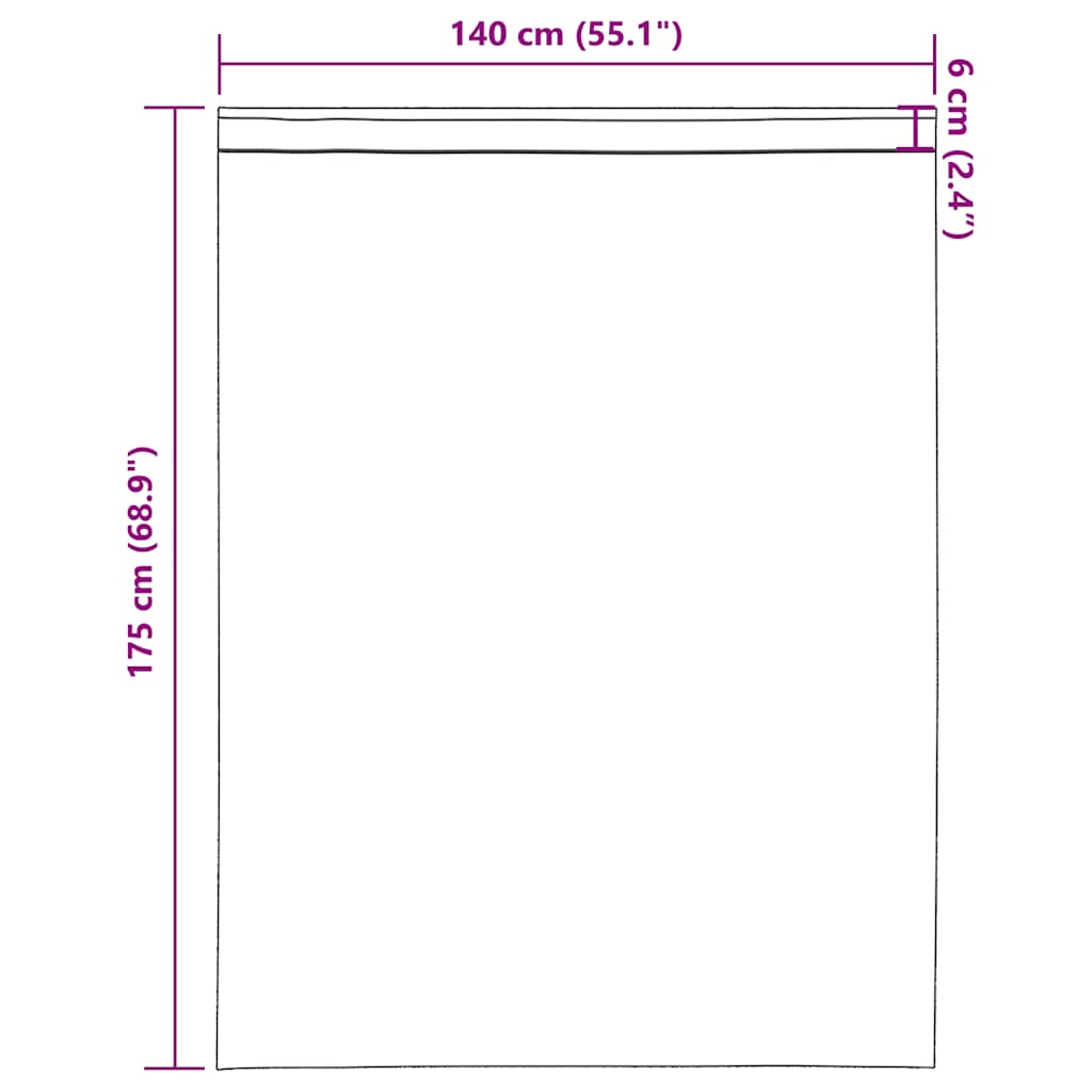 Voile Curtains with Rod Pockets 2 pcs Light Grey