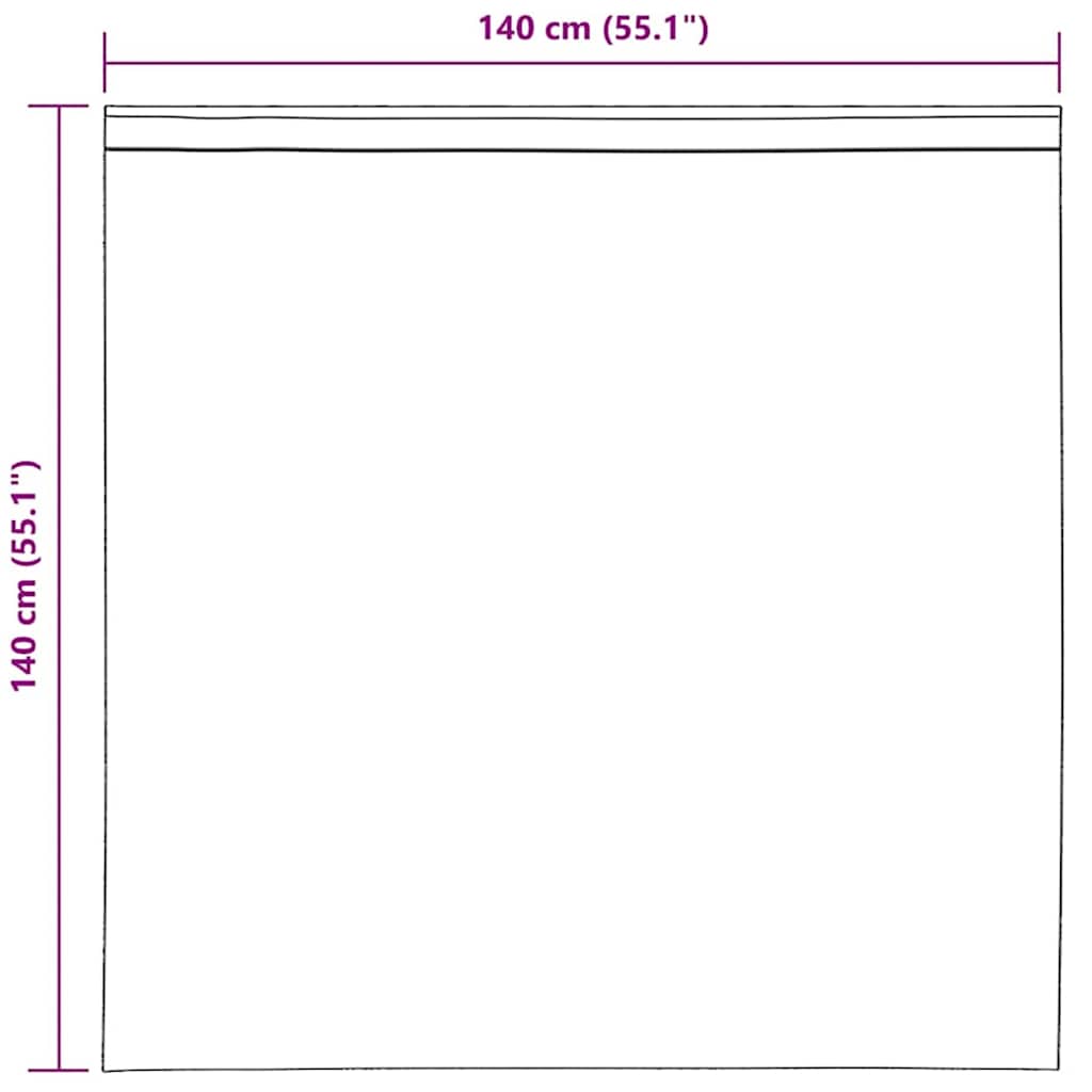 Voile Curtains with Tab Top 2 pcs Black