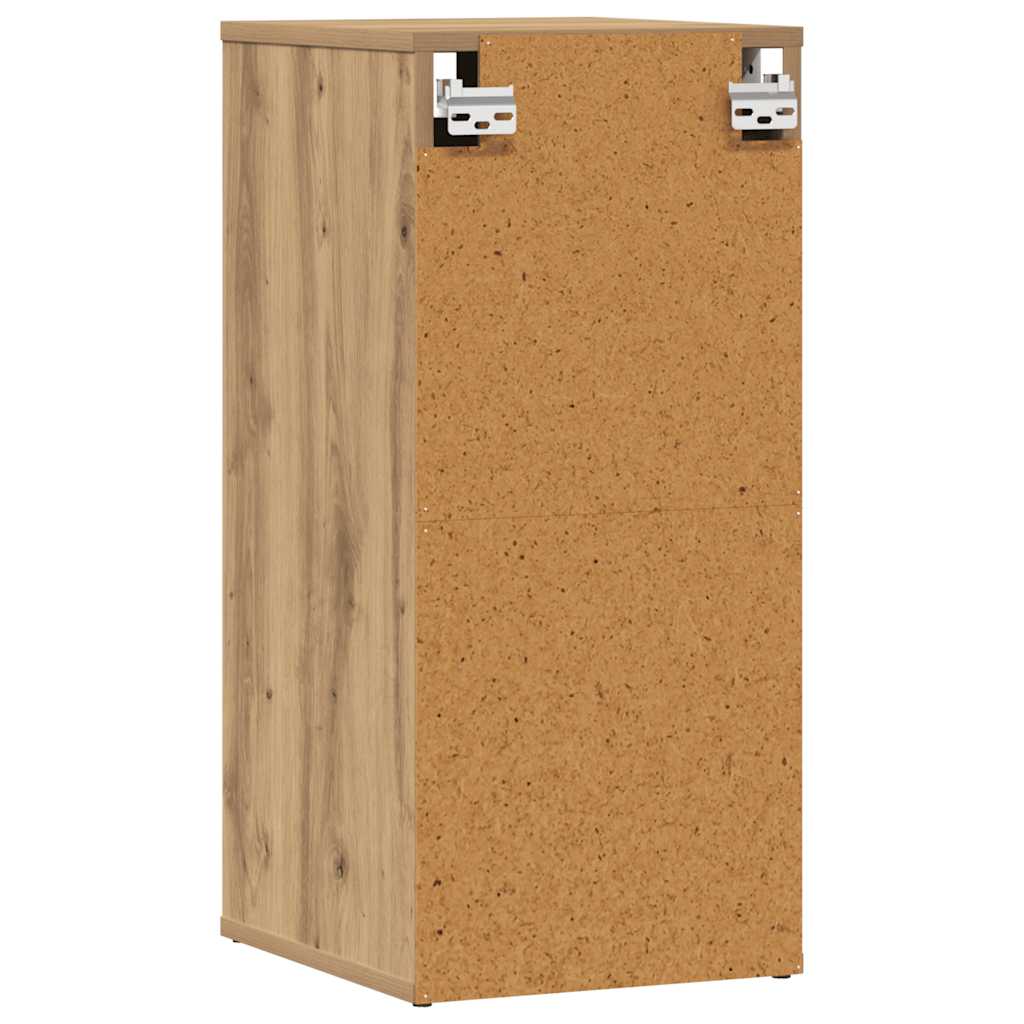 Shoe Cabinet Artisan Oak 32x35x70 cm Engineered Wood