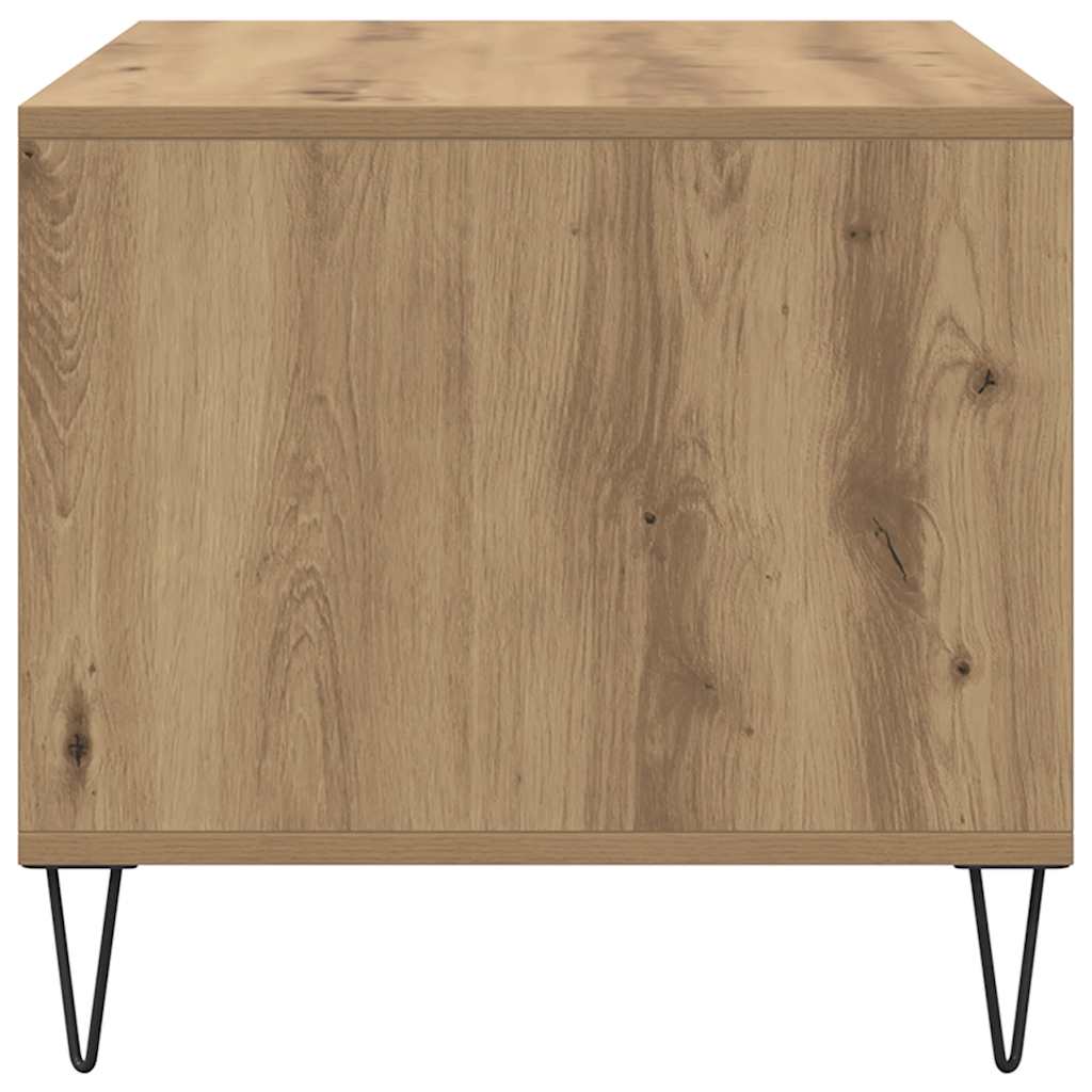 Coffee Table Artisan Oak 90x49x45 cm Engineered Wood