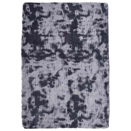 Shaggy Rug High Pile NAVARRA Dark Grey 200x290 cm Polyester