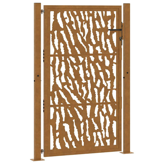 Garden Gate 100x150 cm Weathering Steel Trace Design