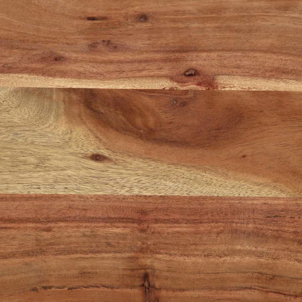 Coat Rack Wall-mounted Brown 73 x 19 x 23 cm Solid Acacia wood