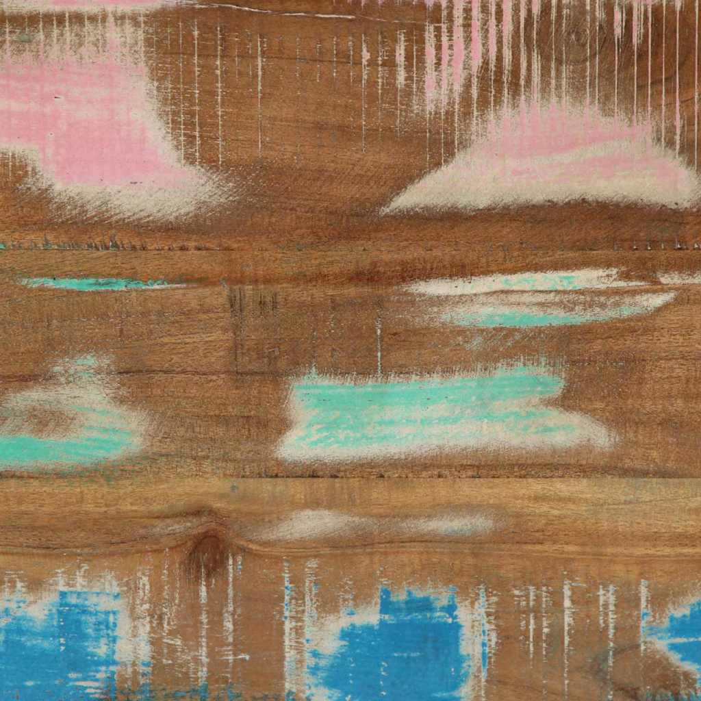 Coat Rack Multicolour 73 x 19 x 23 cm Solid Reclaim wood