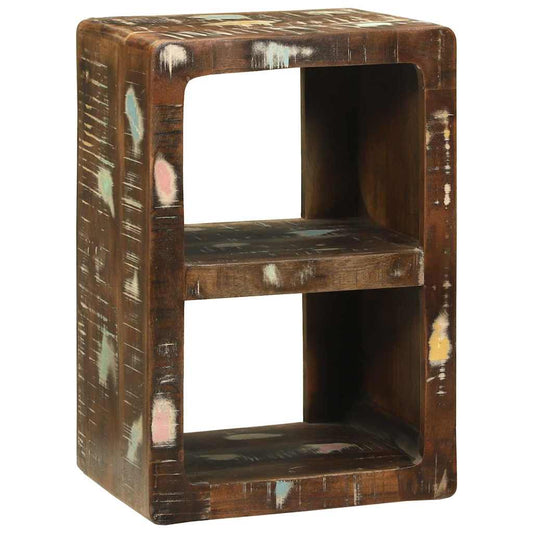 TV Cabinet Multicolour 36 x 30 x 54 cm Solid Reclaim wood