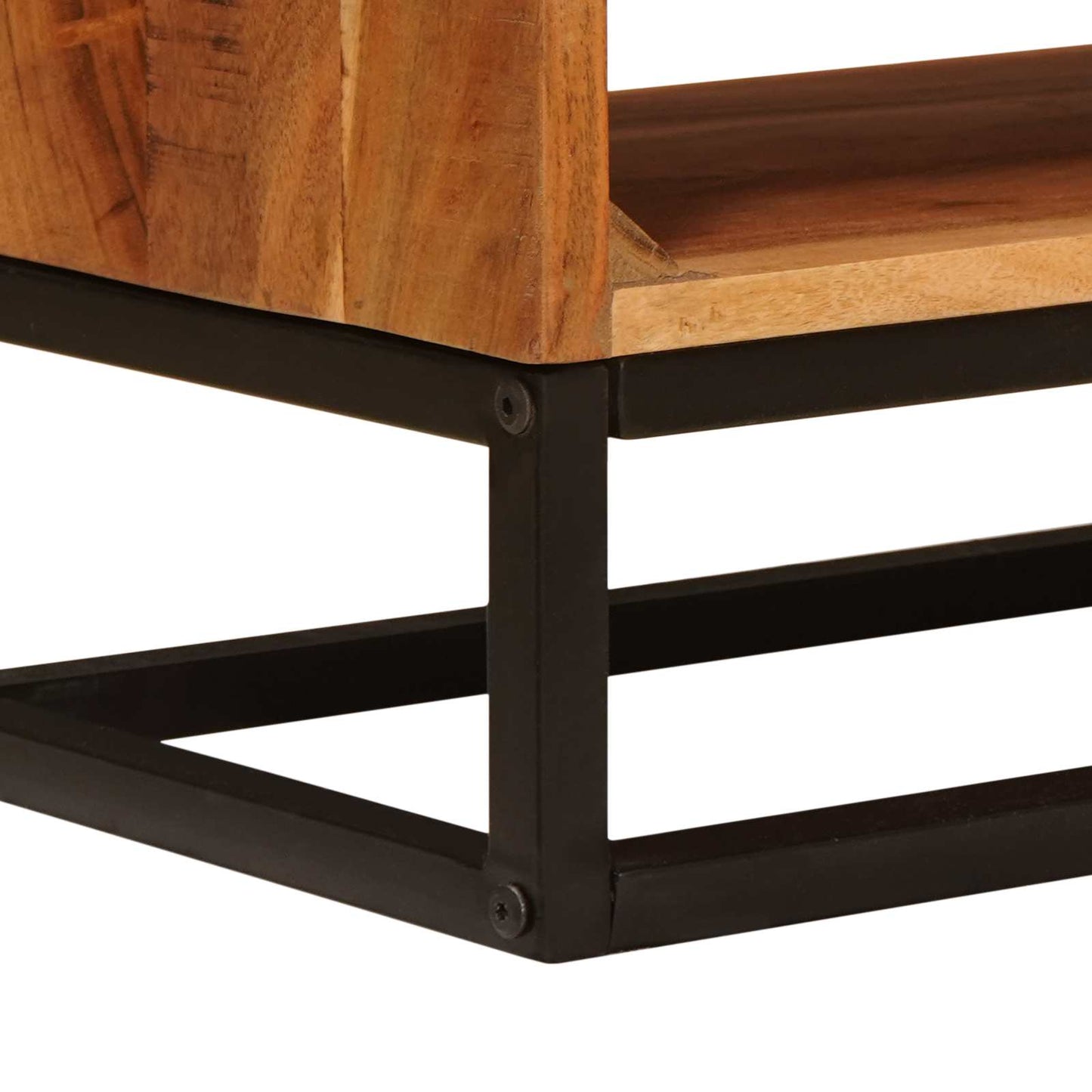 TV Cabinet Natural 110 x 30 x 44 cm Solid Acacia Wood