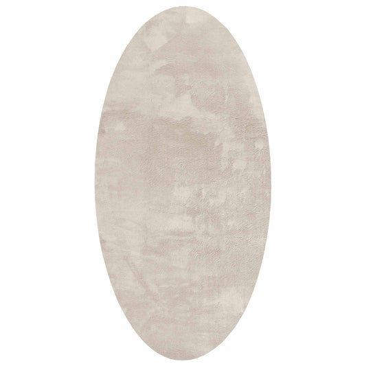 Carpet HUARTE Beige 80 x 150 cm 100% Polyester