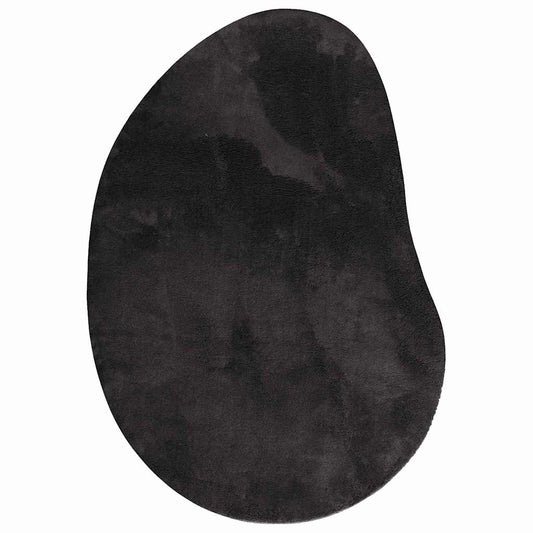 Carpet HUARTE Black 100 x 200 cm Polyester