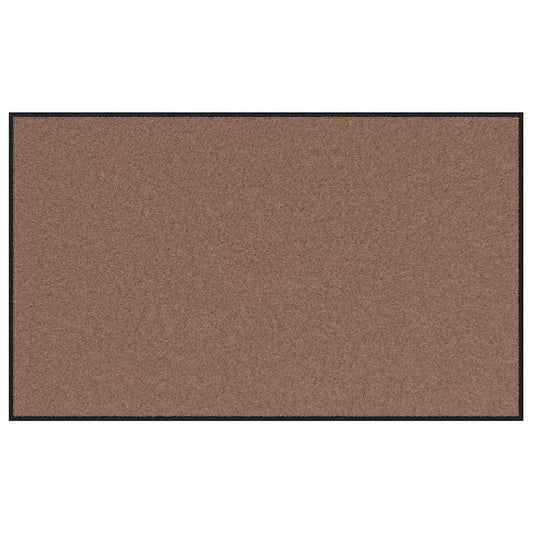 Doormat Brown and Black 90 x 150 cm 100% Polyamide