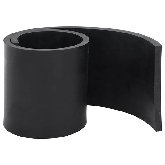 Rubber Edge for Snow Plow Black 100x15x1 cm