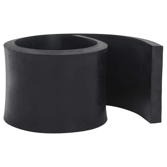 Rubber Edge for Snow Plow Black 120x15x2 cm