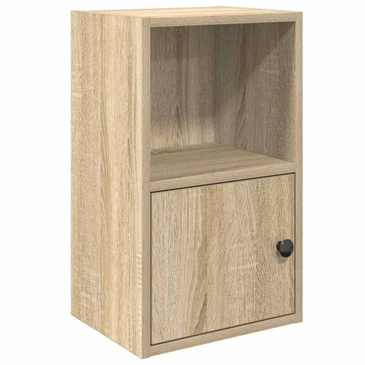 Bookcase Sonoma Oak 31x24x52 cm Engineered Wood