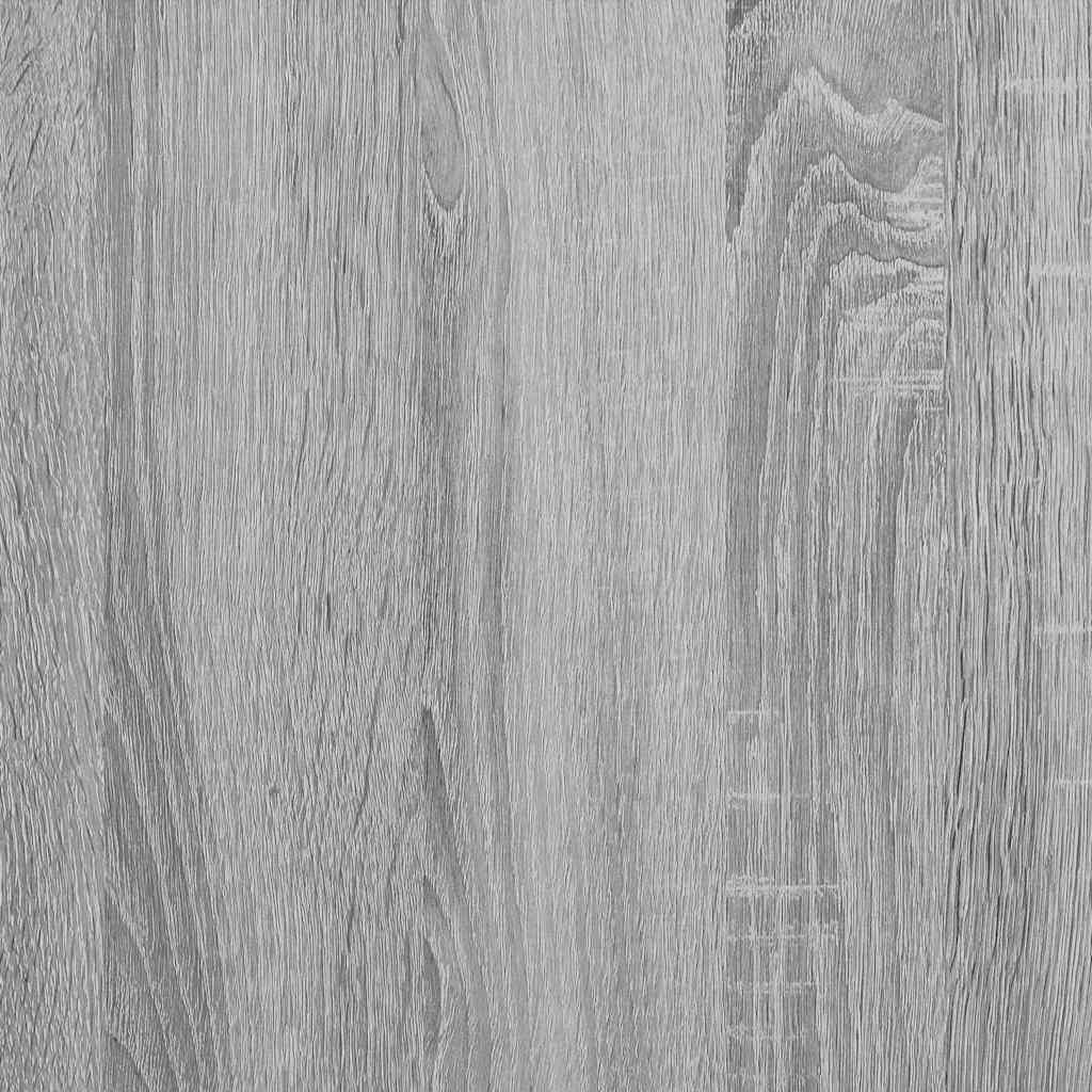 Garage Storage Cabinet Grey Sonoma 60x51x85 cm Solid Wood Pine