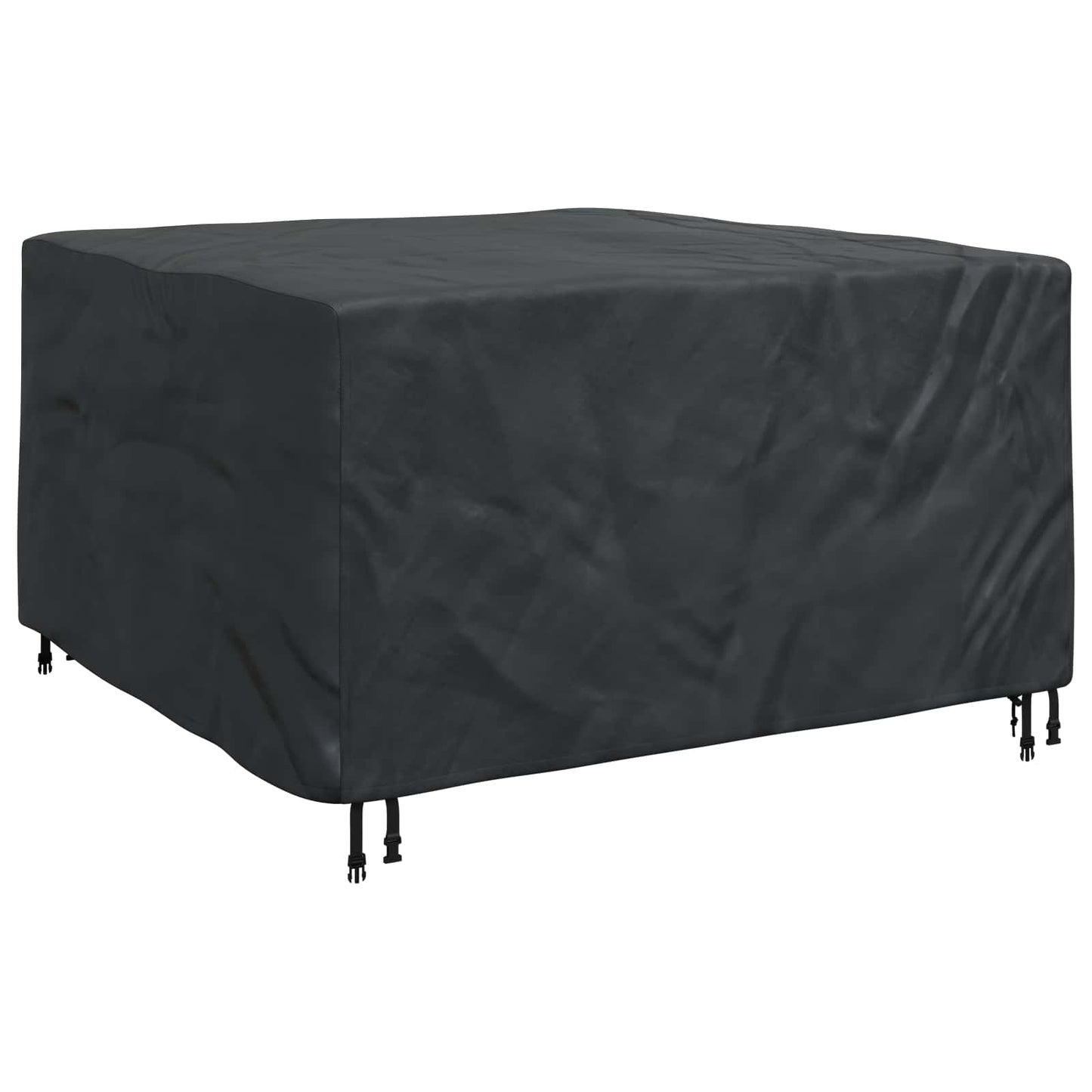 Furniture Cover Plain Black 150 x 150 x 75 cm 210D