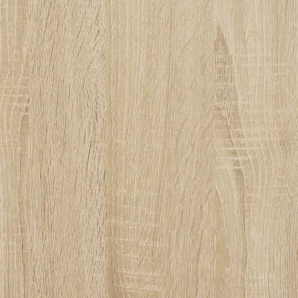 Bedside Cabinet with 2 Drawers Sonoma Oak 38x34x80 cm