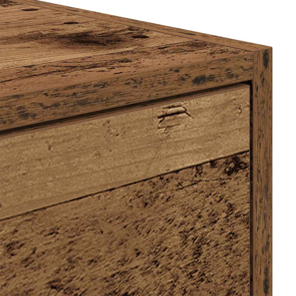TV Cabinets 2 pcs Old Wood 60x31x25.5 cm Engineered Wood
