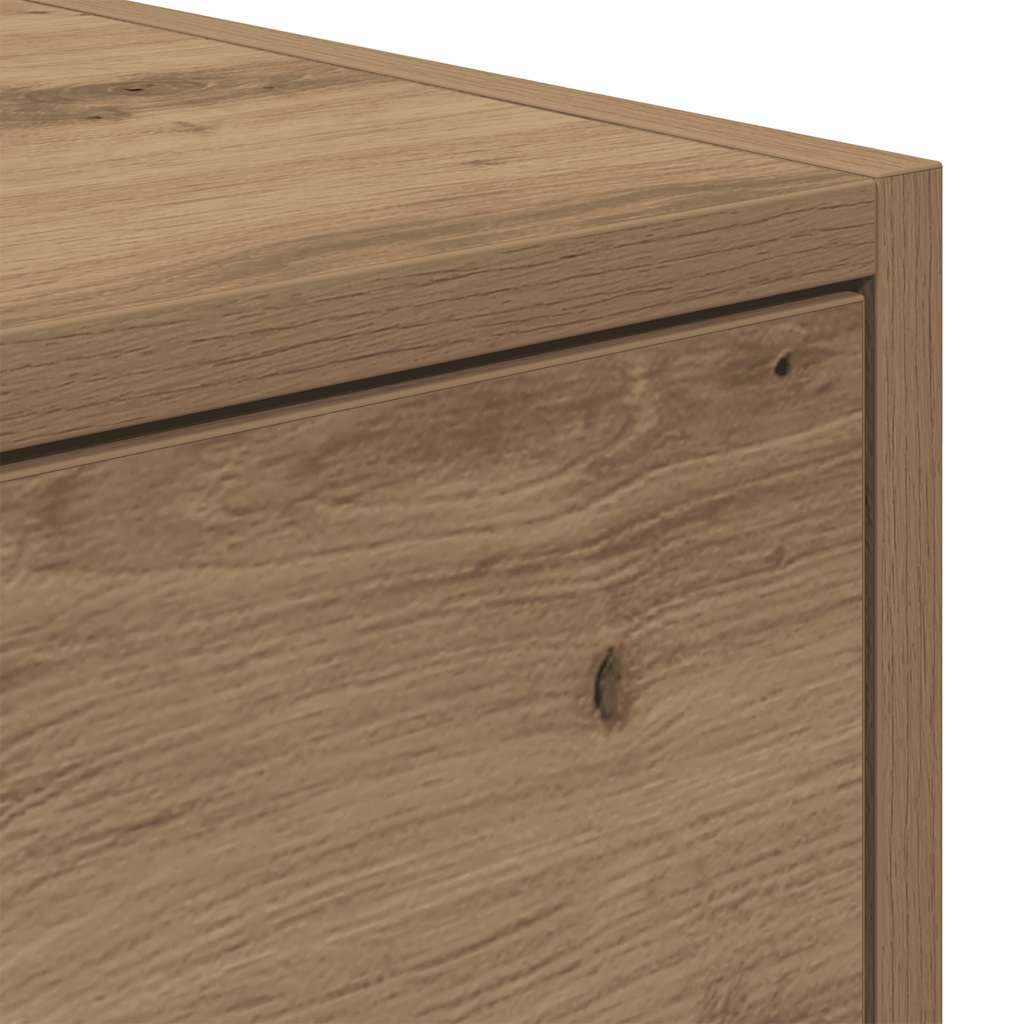 TV Cabinets 2 pcs Artisan Oak 60x31x25.5 cm Engineered Wood