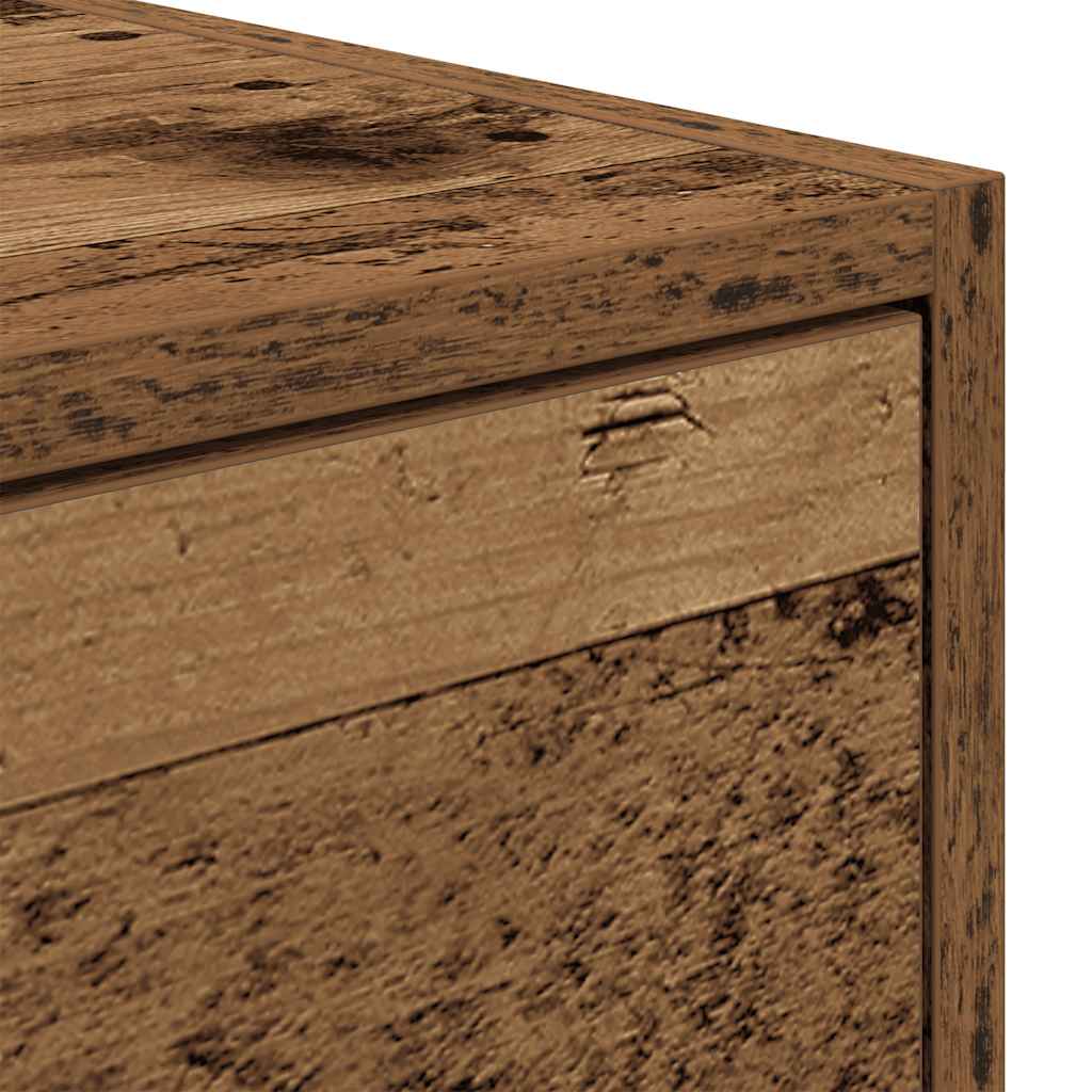 TV Cabinets 2 pcs Old Wood 80x31x25.5 cm Engineered Wood