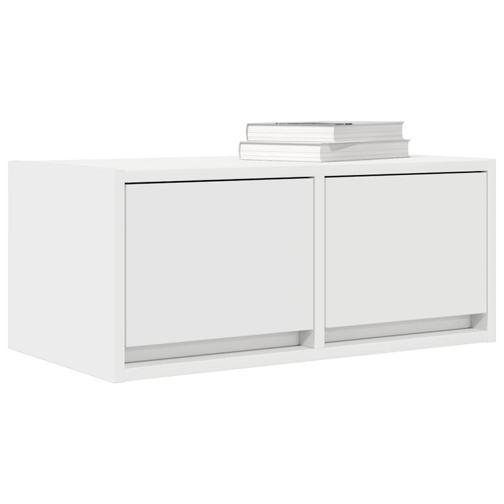 TV Cabinet White 60x31x25,5 cm Engineered Wood