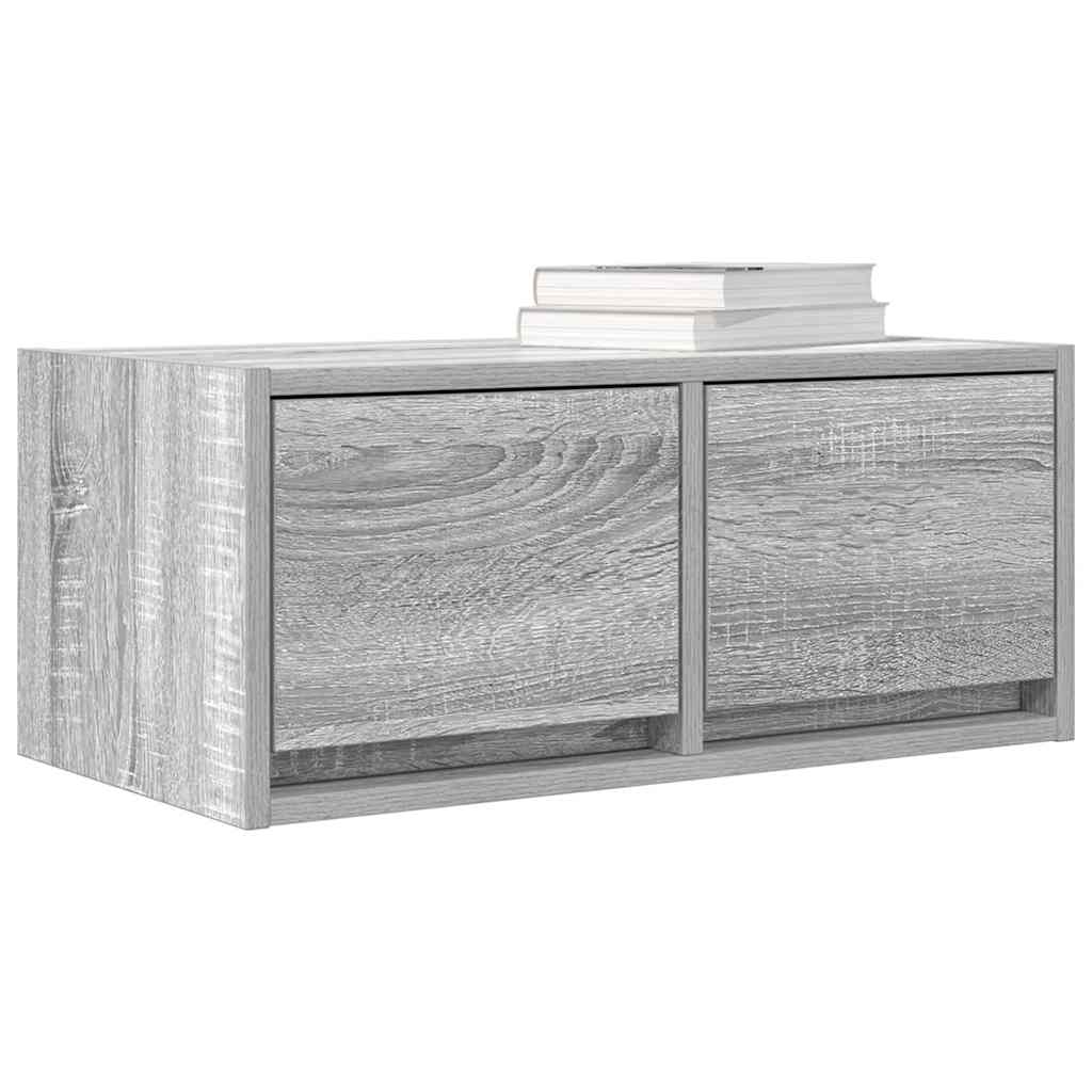 TV Cabinet Grey Sonoma 60x31x25,5 cm Engineered Wood