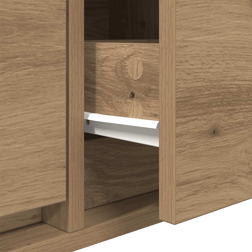TV Cabinets 2 pcs Artisan Oak 60x31x25,5 cm Engineered Wood