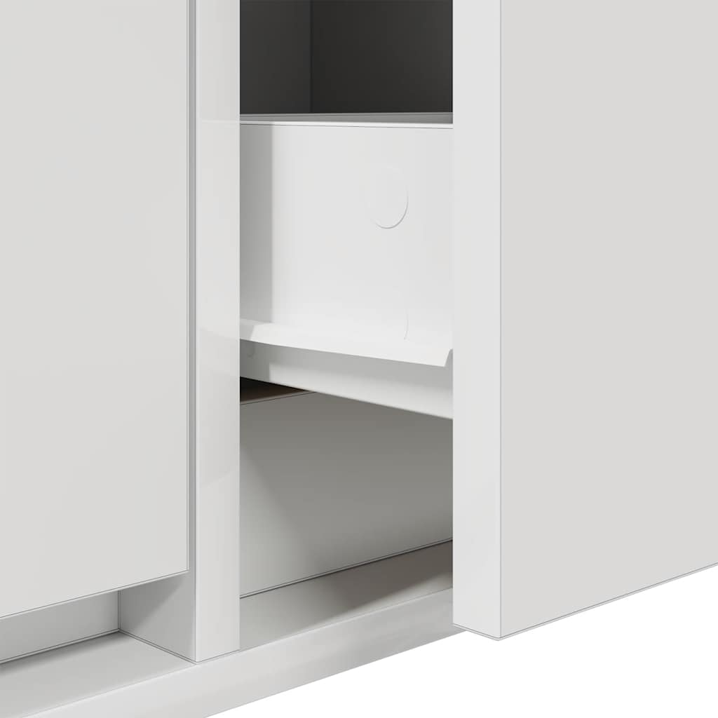 TV Cabinets 2 pcs White 80x31x25,5 cm Engineered Wood