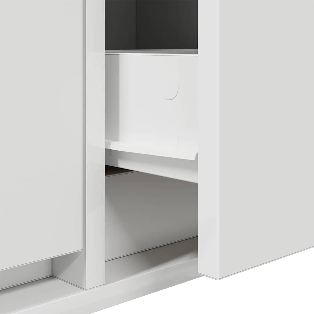 TV Cabinet 100 x 31 x 25.5 cm White Engineered wood