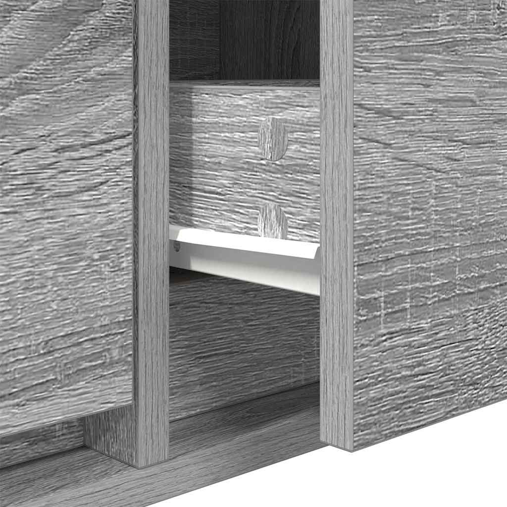 TV Cabinet 100 x 31 x 25.5 cm Grey sonoma Engineered wood