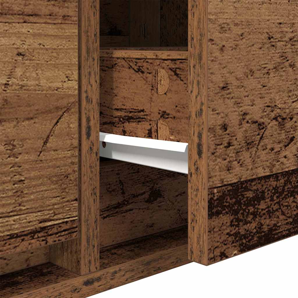 TV Cabinet 100 x 31 x 25.5 cm Old wood Engineered wood