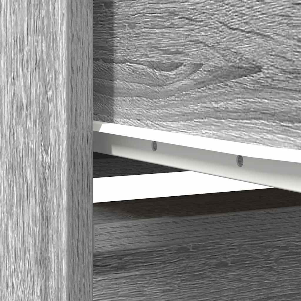 Highboard Grey Sonoma 29.5x34x119.5 cm Engineered Wood