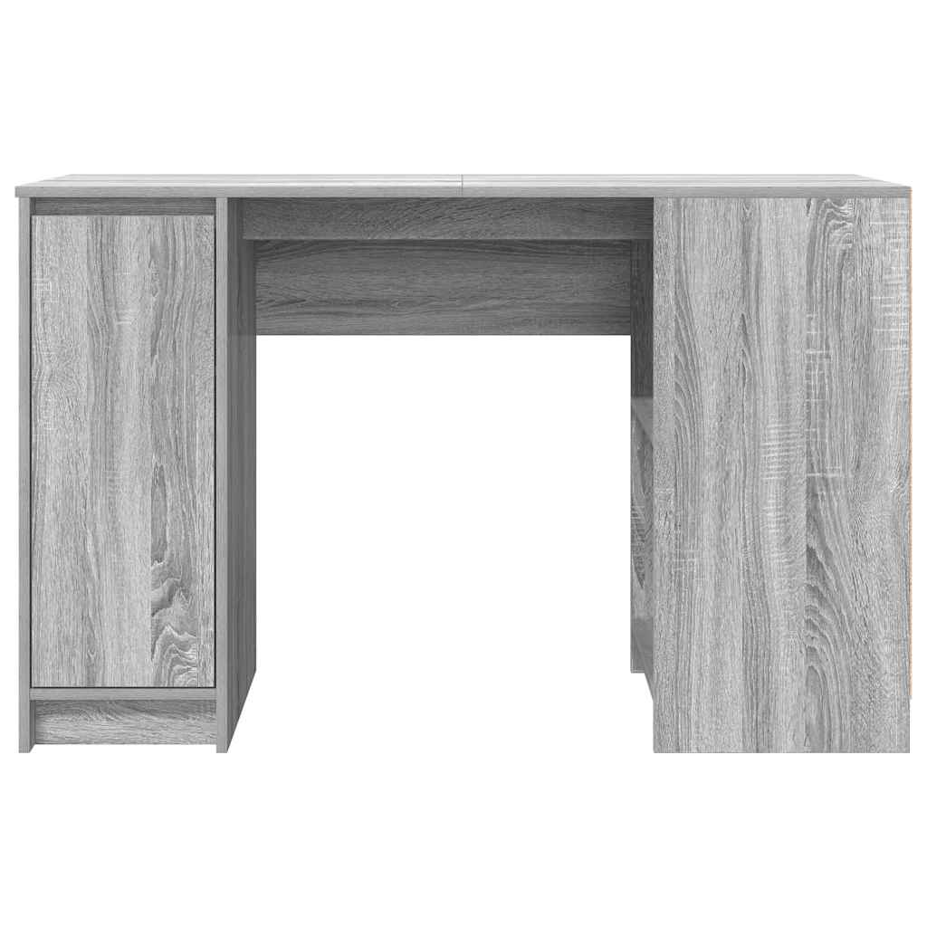 Desk Grey Sonoma 120x42x76 cm Engineered Wood